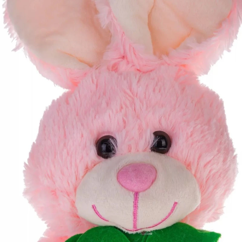 Плюшена играчка Tea Toys, Плюшено зайче с морков Бени, 465131, 15 см.